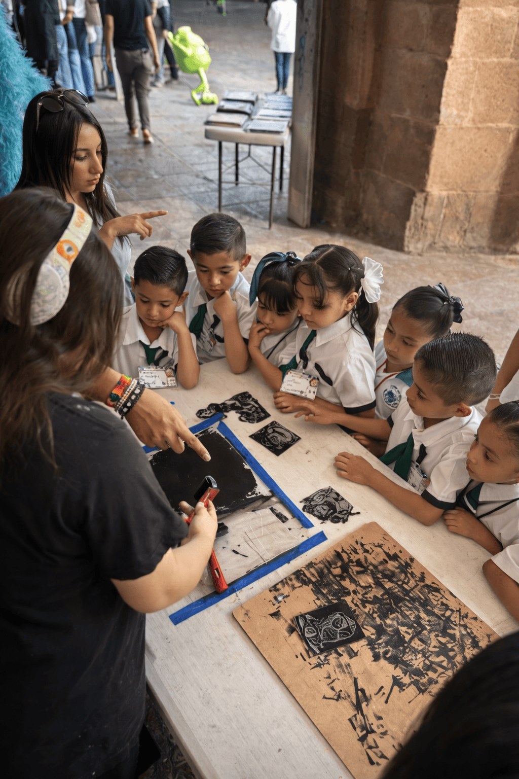 Actividad Cultural Comunitaria: Huellas que migran: Taller de Grabado